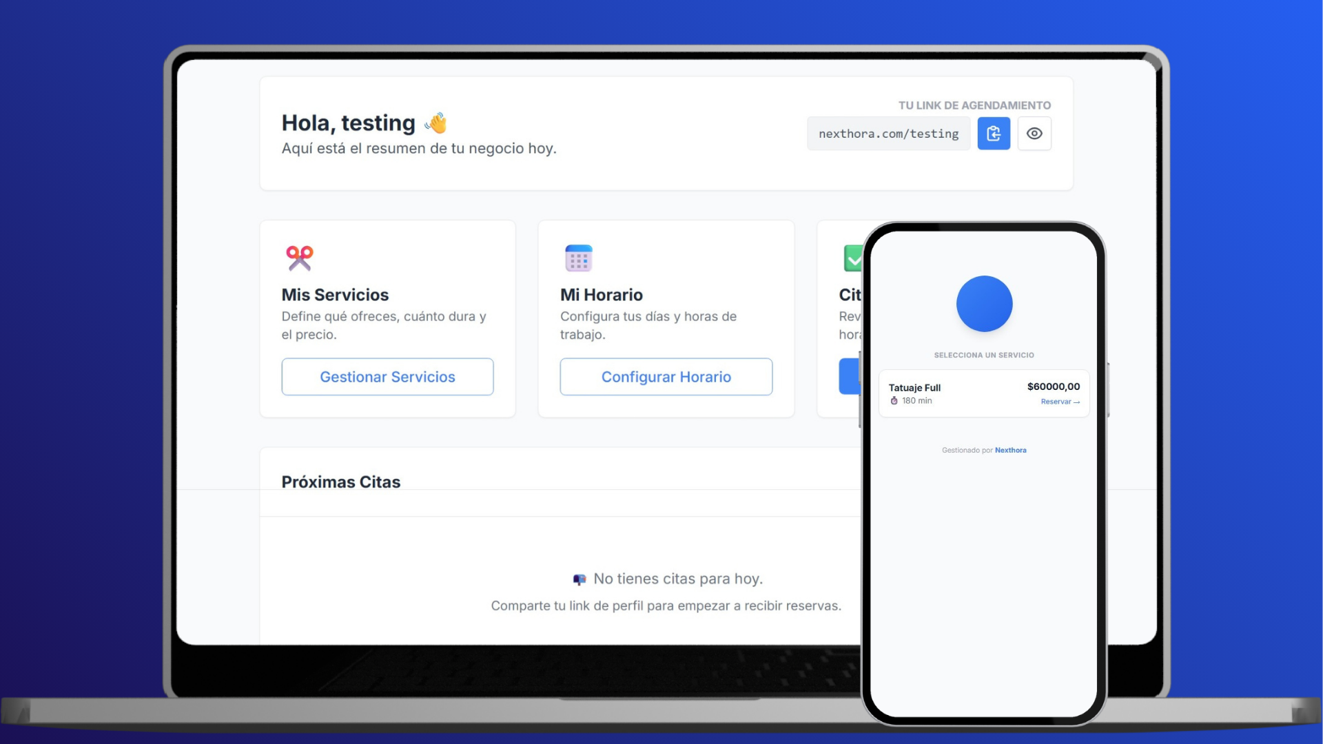 Nexthora Link-in-Bio